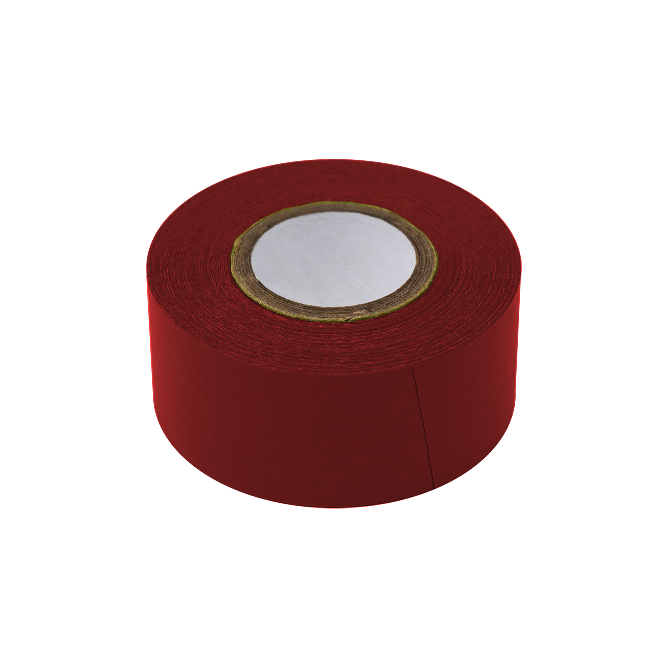 Globe Scientific Labeling Tape, 1" x 500" per Roll, 3 Rolls/Box, Dark Red  